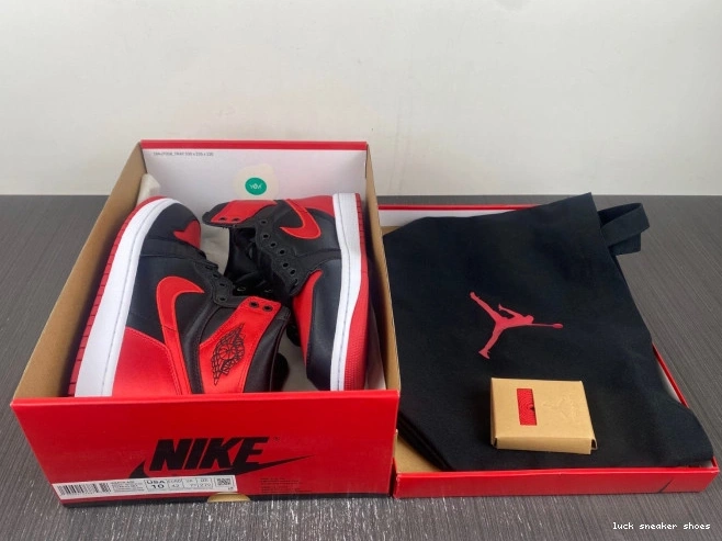 Rep LUCY Jordan High OG 1 Air FD4810-061 Bred Satin WMNS 0805